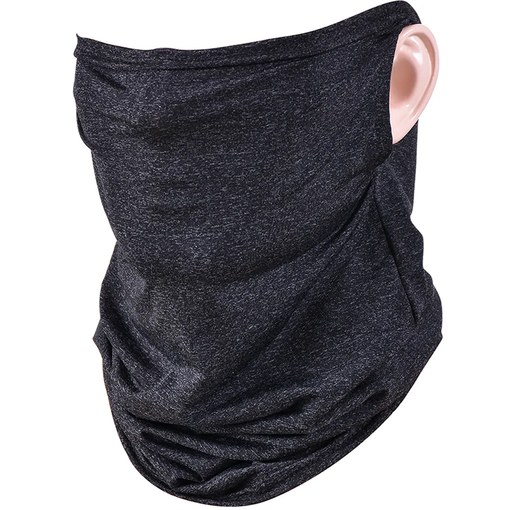 Headband Outdoor Sports Sunscreen Mask Ice Silk Neck Protection Face Hanging Ear Neck Cover Men and Women Magic Mask Riding mens infinity scarf Scarves