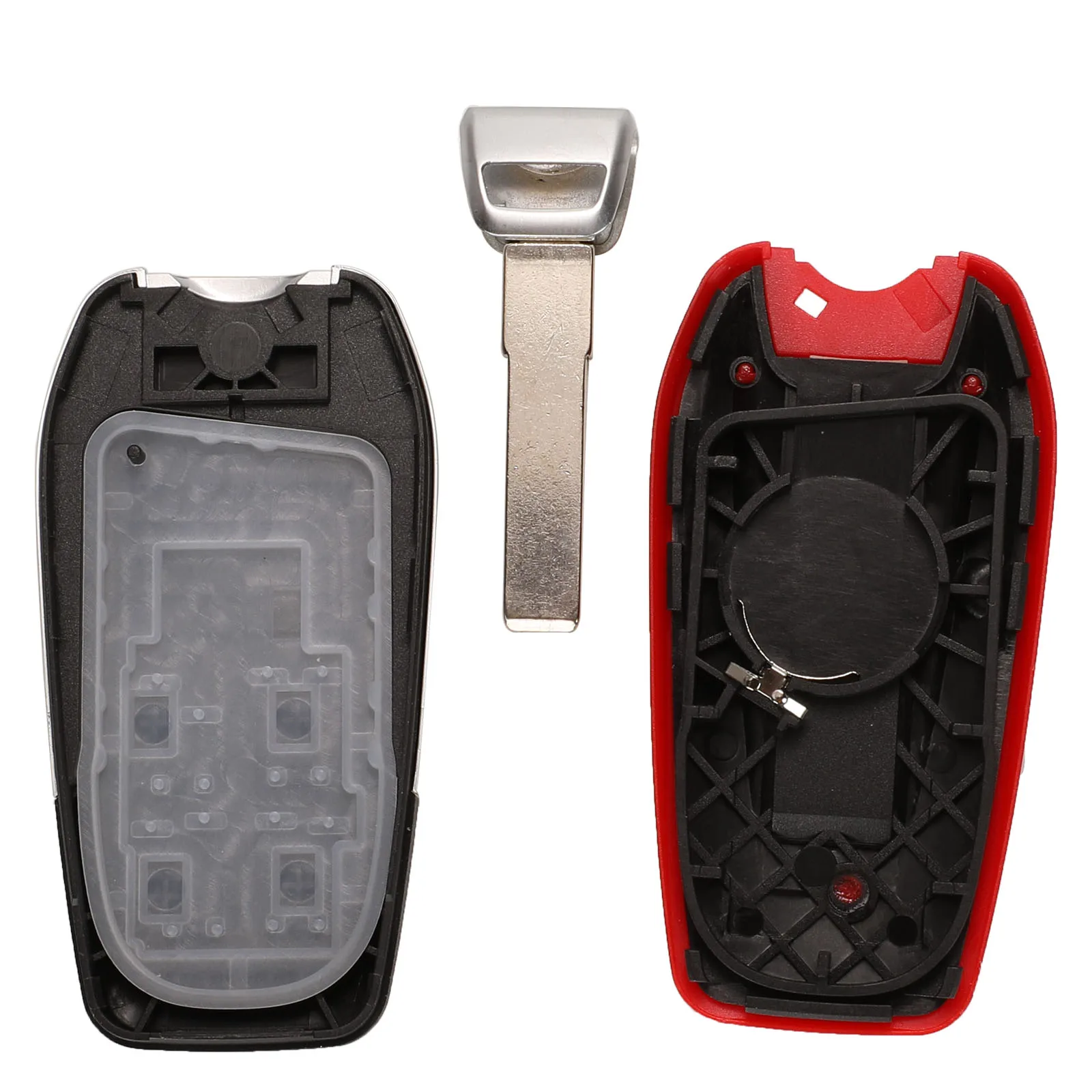 Car Key Shell Case Fob Cover For Ferrari 458 588 488 Gtb Uncut Blade Replacement 4 Button Smart Luxury Remote - - Racext™️ - - Racext 25