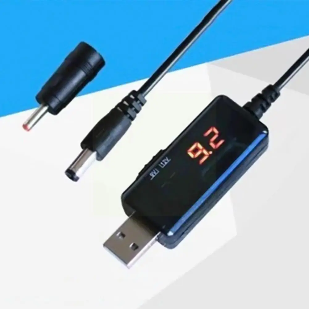 Usb-кабель для усиления преобразователя с 5 В на 9 в 12 регулируемый трансформатором