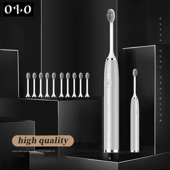 

Sonic electric toothbrush USB rechargeable toothbrush waterproof design, suitable for deep cleaning of adult whitening teeth