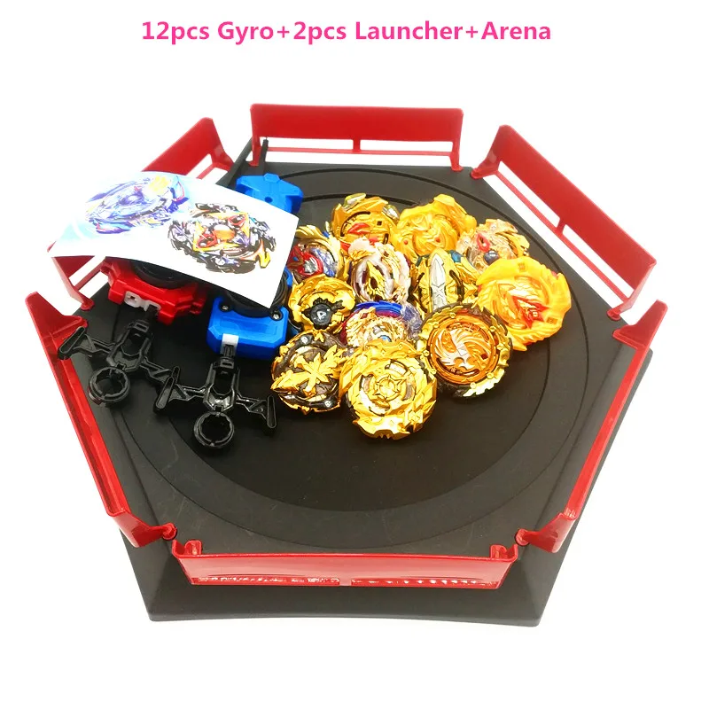 Beyblade GT Burst Arena, волчок, металлический бой, Bey blade, металлический бэйблэйд, стадион, детские подарки, классическая игрушка для детей - Цвет: arena12pcs 1G