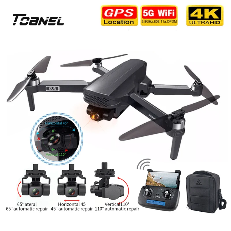 M1 GPS Drone Quadcopter With 4K HD Camera Live Video 1.6KM Control Distance Flight 30 Minutes GPS System Supports TF Card camera quadcopter drone with camera and remote control