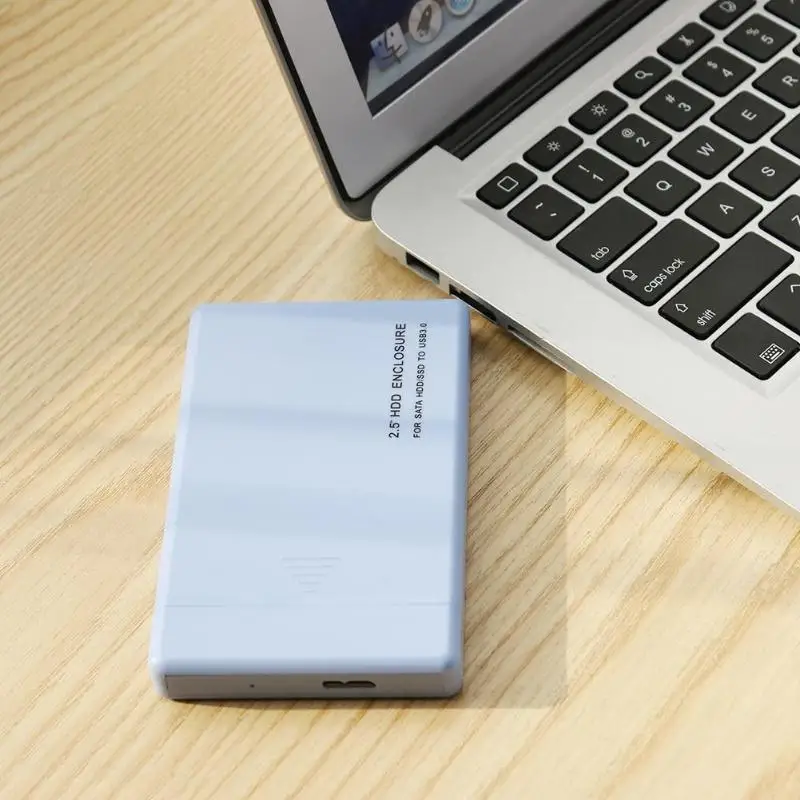 2,5 дюймов USB3.0 SATA3.0 жесткий диск коробка внешний корпус HDD корпус инструмент бесплатно 6 Гбит/с поддержка 3 ТБ UASP протокол HDD корпус