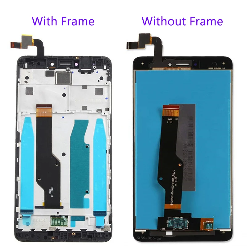 5.5" Middle Frame For Redmi Note 4X LCD Display Touch Screen Snapdragon 625 Version New Digitizer For Redmi Note 4 Global LCD