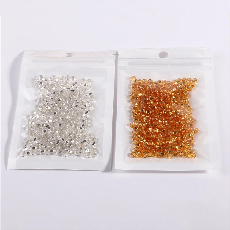 10g 2mm/3mm/4mm Glass Seed Beads Square Spacer Glass Beads For Jewelry Making Handwork Tailor Diy Lentejuelas Bracelets Necklace Jewelry Making Supplies