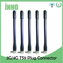 5 шт./лот 3g 4G LTE Антенна 3dbi с TS9 Разъем antena lte Антенна 1920-2670 МГц для huawei модем беспроводной повторитель