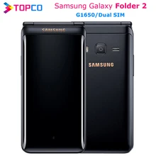 Samsung Galaxy Folder 2 Original 2-G1650 16GB 2GB CDMA/GSM/WCDMA Mp3 playback/Wi-fi/Email/..