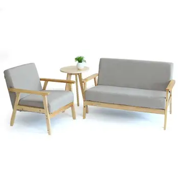 

Japanese Small Family Living Room Simple Fabric Sofa Rental Room Northern Europe Simple Lazy Small Single Double Chair