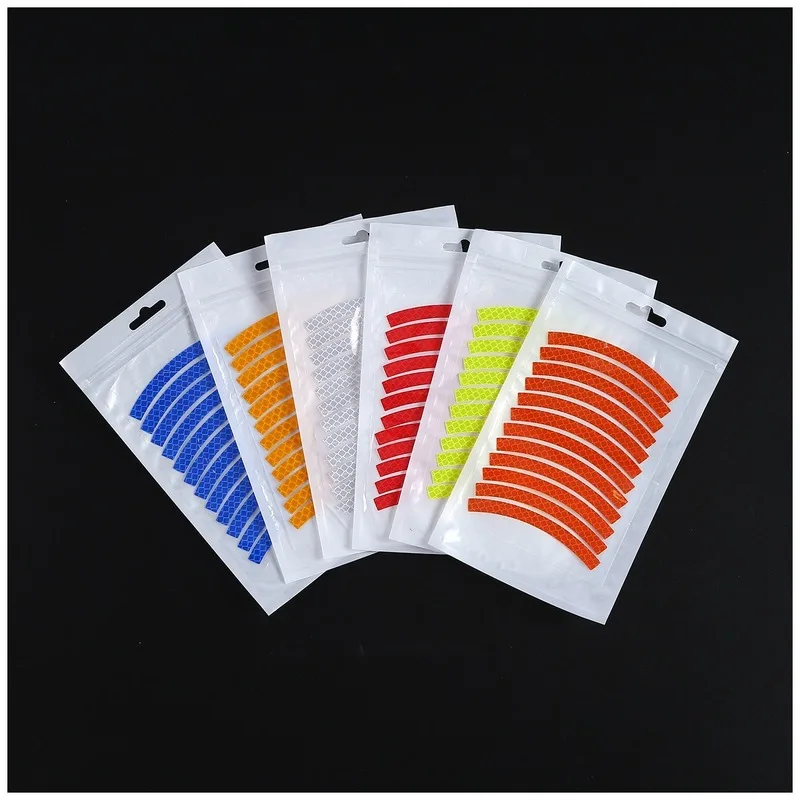 

Wheels Rim Bike Stickers Reflectors Children Bicycle Frame Protection Adhesive Tape Cycling Bicycle Accessories Stickers Scooter