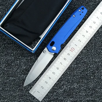 

LEMIFSHE Limited Edition 485 m390 Blade nylon fiber G10 + Steel Handle Folding Pocket Survival Camp Hunting Tactics EDC Tools