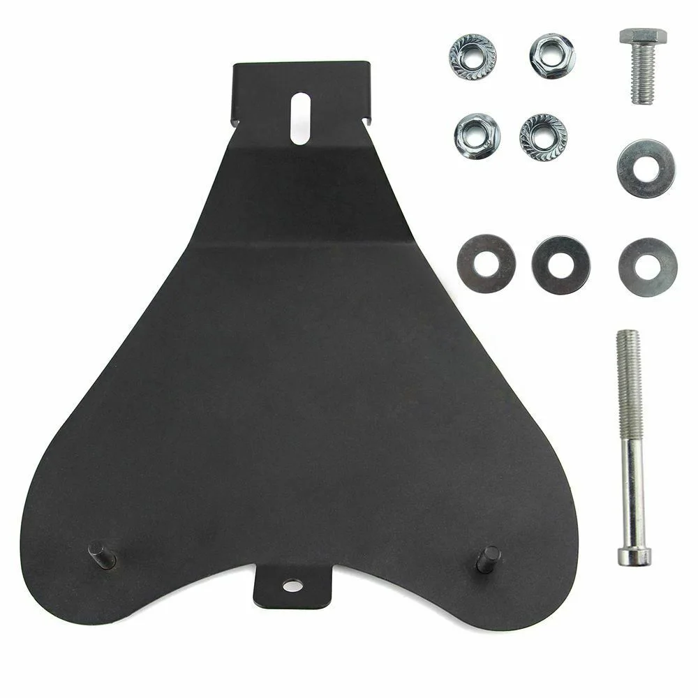 

Motorcycle Black Solo Seat Baseplate Bracket Support Holder Mounting Kit for Harley Sportster 48 XL 883 1200 Bobber Chopper