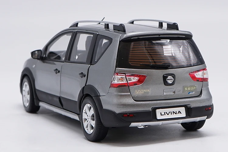 1:18 высокое тщательное Nissan Livina сплав модель автомобиля статические металлические модельные автомобили с оригинальной коробкой