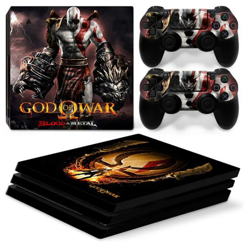 Чехол для консоли PS4 Pro и контроллеров Защитная Наклейка Sony Playstation 4 игровой