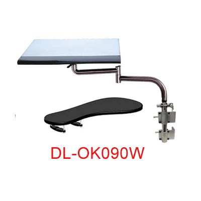 Suporte da Bandeja do Teclado Mesa do Lado Mesa de Escritório Portátil Mesa Notebook Suporte Multifunctoinal Edgechair Perna Braço Aperto xl Mouse Pad - Image 3