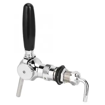 

Household Brass Beer Tap Faucet Keg Flowing Control Ball Beer Tap for Homebrew Beer Homebrewing Tap