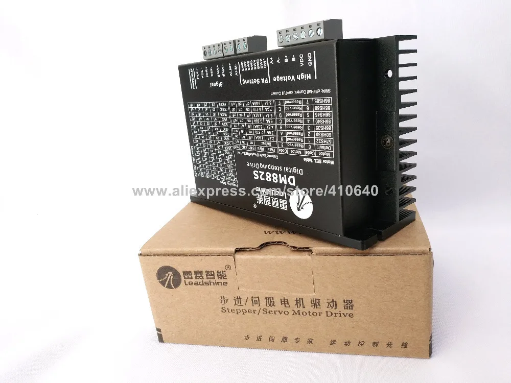 2 фазы Подлинная Leadshine цифровой шаговый двигатель Drive DM882S Обновлено от AM882 матч для 57HS22 60HS30 86HS35 86HS85