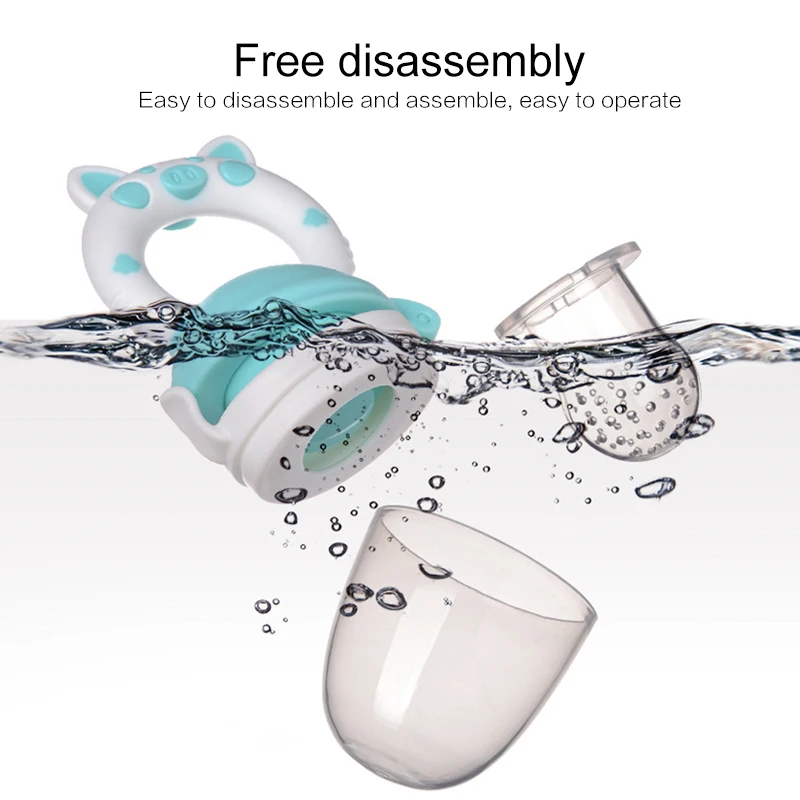 Silicone Fresh Food Nibbler Baby Feeder