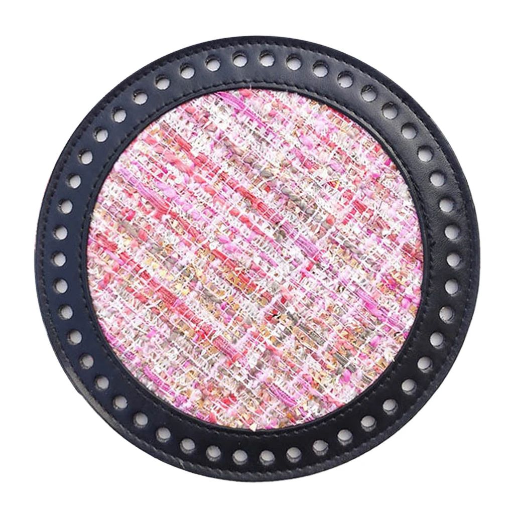 Round Design Crochet Bag Bottom Shaper Cushion Pad Insert Base for Purse Making Round Design Crochet Bag Bottom Shaper Cushion Pad Insert Base for Purse Making