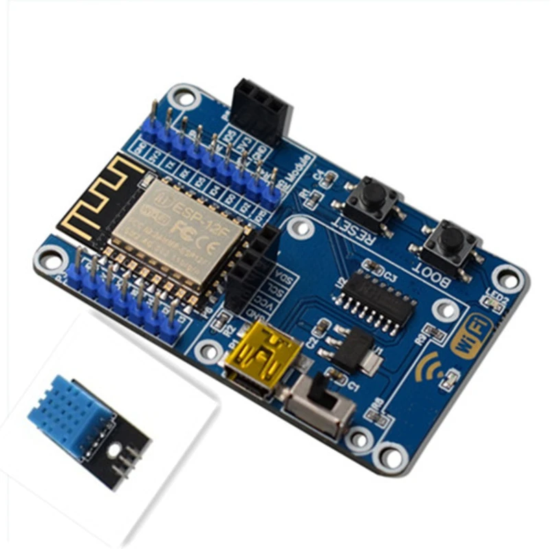 ESP8266 Weather Station DIY Kit IOT Starter Kits for Arduino with 0.96 OLED Display D1 MINI Wireless WIFI Bluetooth Module 