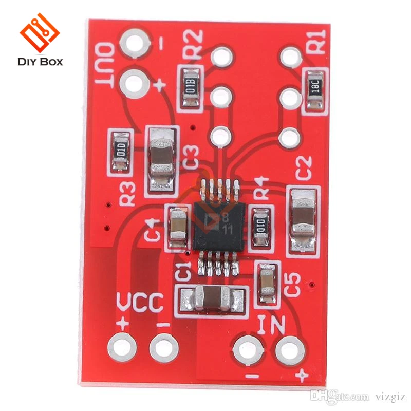 

Mono Amplifier Audio Sound Board Module SSM2167 Microphone Preamplifier Board DC 3V-5V Low Noise COMP Compression Module diy kit