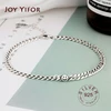 100% sterling silver 925 bracelet large pendant handmade smile face chain ladies bracelet party gift silver 925 fashion jewelry ► Photo 1/6