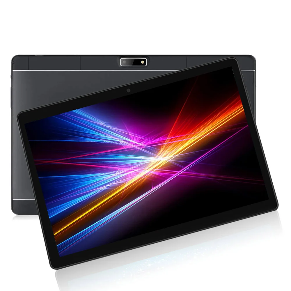 10,1 дюймовый планшетный ПК планшет на Android 1280*800 ips 4 Гб+ 64 Гб Dual SIM 3g планшет четырехъядерный Android 8,0 планшет с функциями Wi-Fi и Bluetooth 10,1 - Комплект: Black