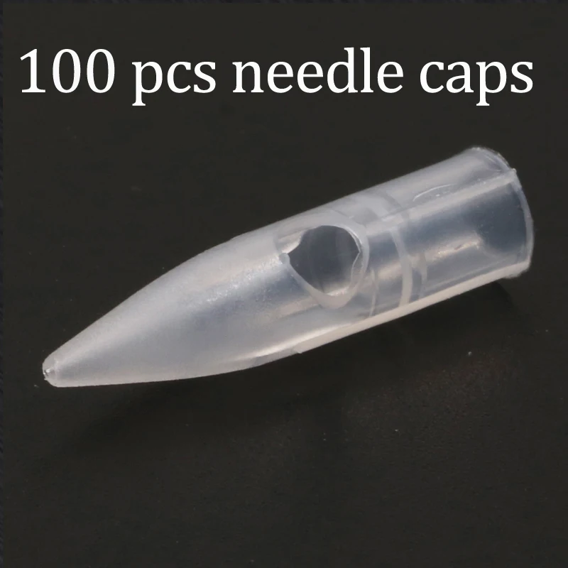 

100 pcs 1R Round Needles Caps giant sun G-8650 Permanent Makeup Needle Tips 1rl For Dragon / Mosaic / Merlin/ Tattoo Machine