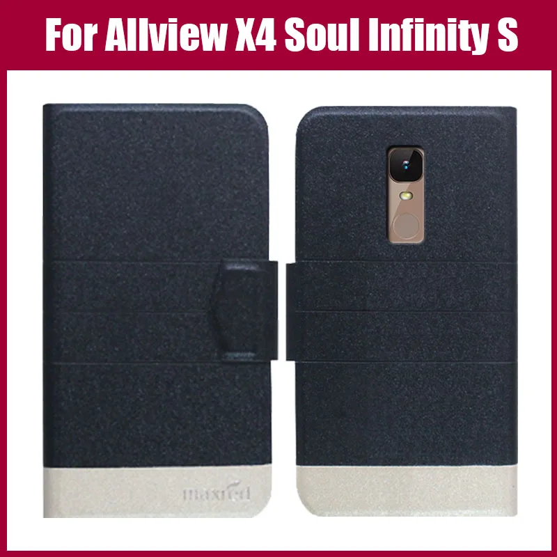 

Hot Sale! Allview X4 Soul Infinity S Case 5 Colors Flip Ultra-thin Fashion Colorful Leather Phone Protective Case Cover