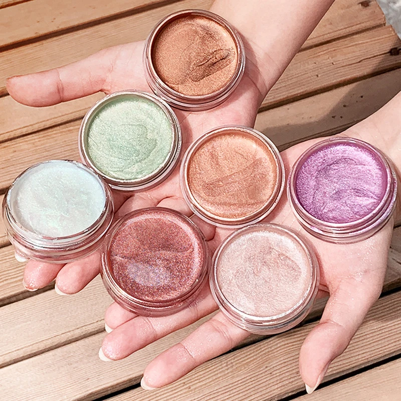 

Internet celebrity Eyeshadow Crystal Gel High-gloss Liquid Monochrome Sequins Ins Super Flash Powder Make-up Eyeshadow Palette