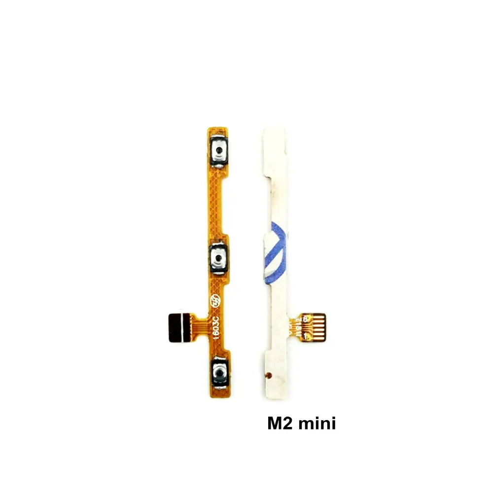 

New Power on/off & volume up/down buttons flex cable Replacement for Meizu M1 M2 M3 M3S M5 M5s mini phone