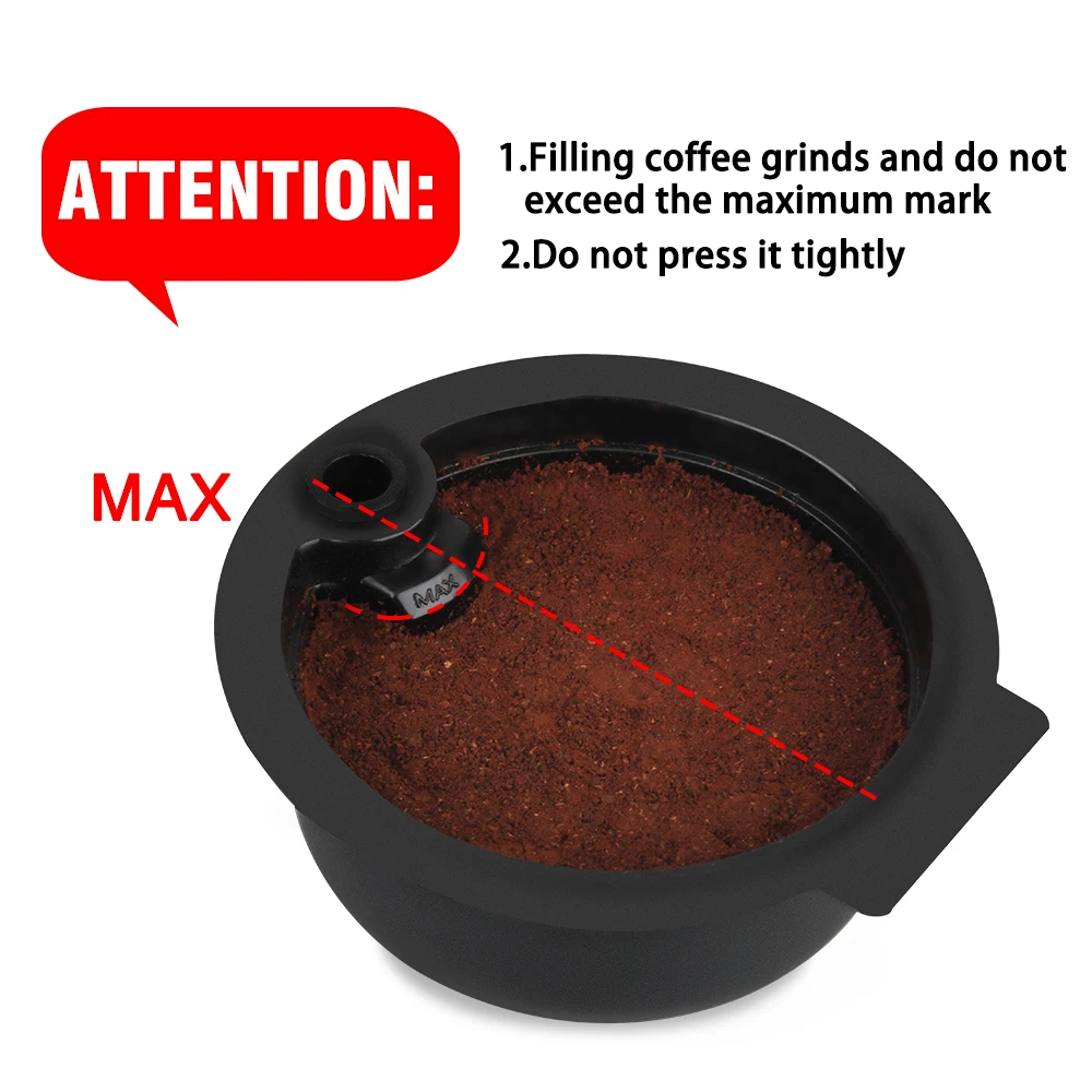 Icafilas Refillable Coffee Capsules For 