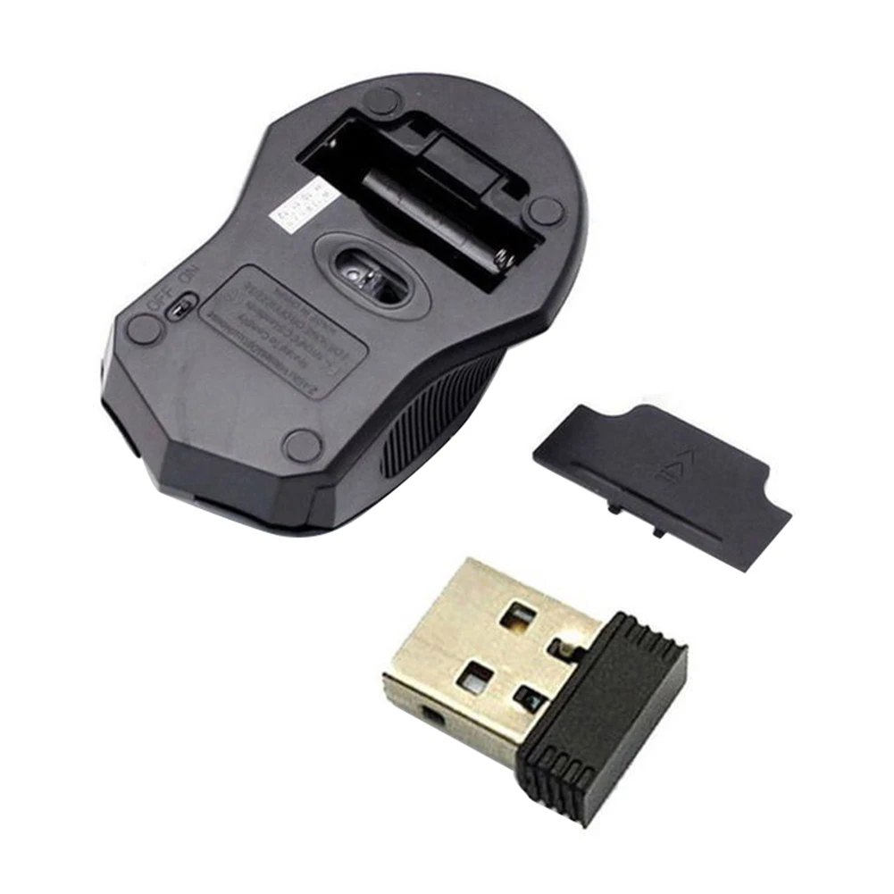 Портативная 2,4 ГГц Беспроводная мышь, игровая мышь, USB приемник, оптическая игровая мышь для ПК, геймера, ноутбука, игровая мышь