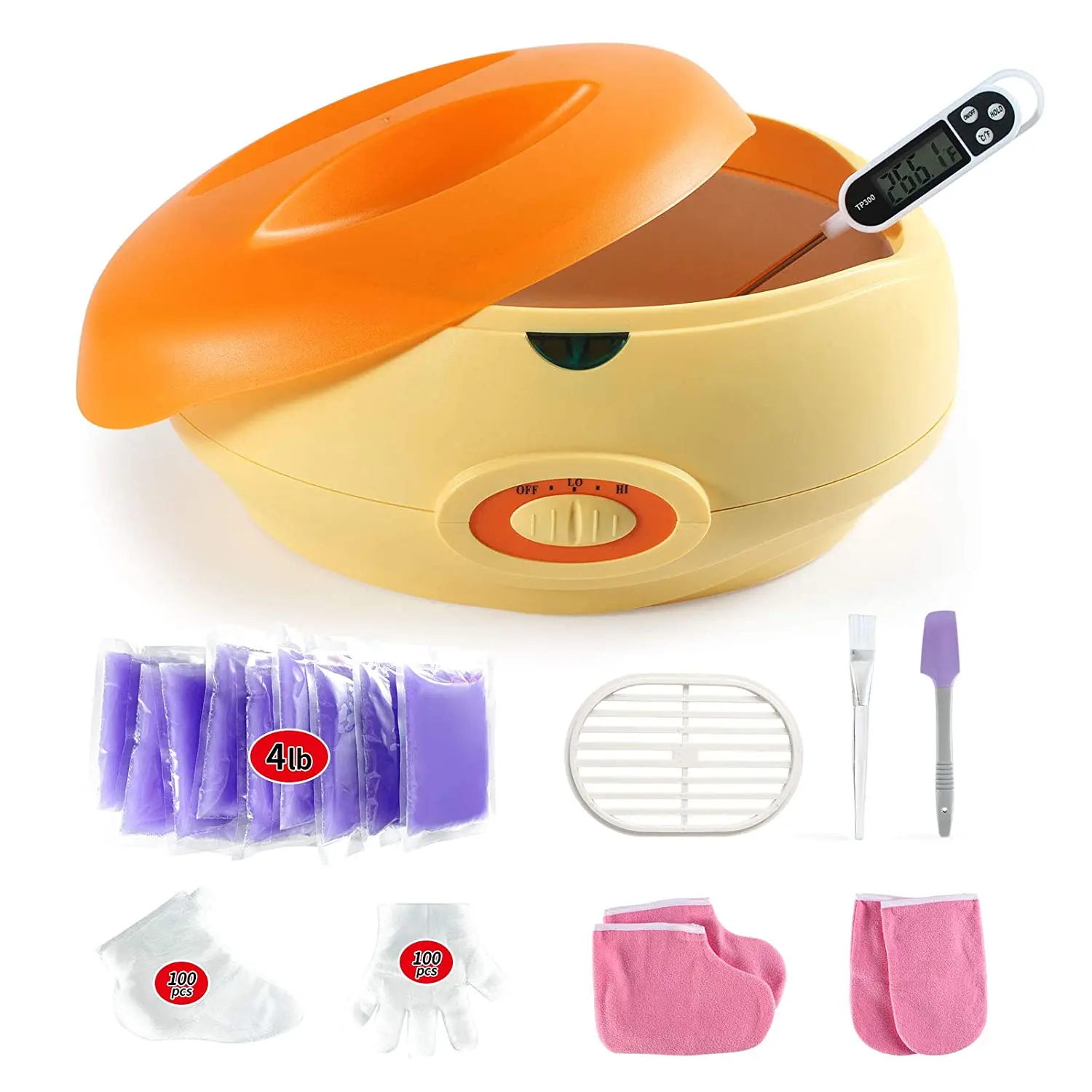 Paraffin Wax Heater Wax Hand SPA Wax Machine and Wax Body Hand Foot Skin Care Baths Wax Warmer Hair Removal Machine EU or US110V