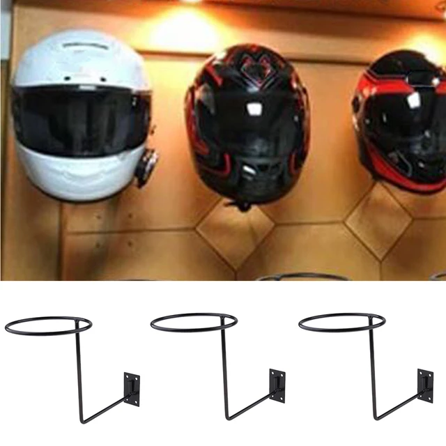 COLGADOR PARA CASCO PANTALLA DE MOTO SOPORTE DE ALMACENAMIENTO