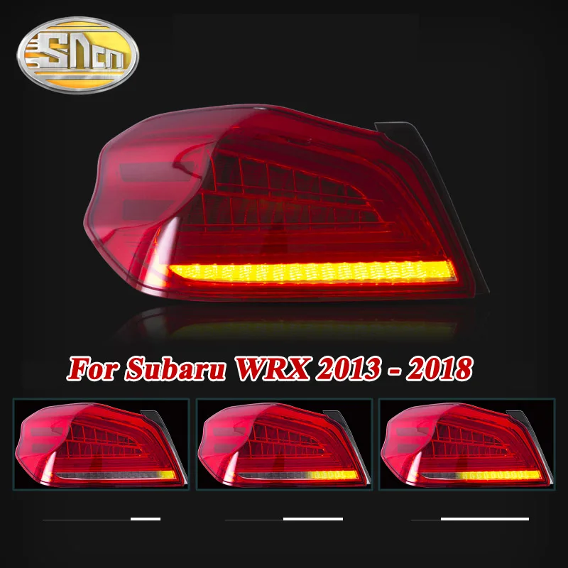 

Rear Running Light + Brake Light + Reverse Lamp + Dynamic Turn Signal Car LED Tail Light Taillight For Subaru WRX 2013 - 2018