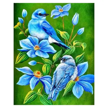 

A pair of birds 5D Round Diamond Painting Cross Stitch Diamond Embroidery kits