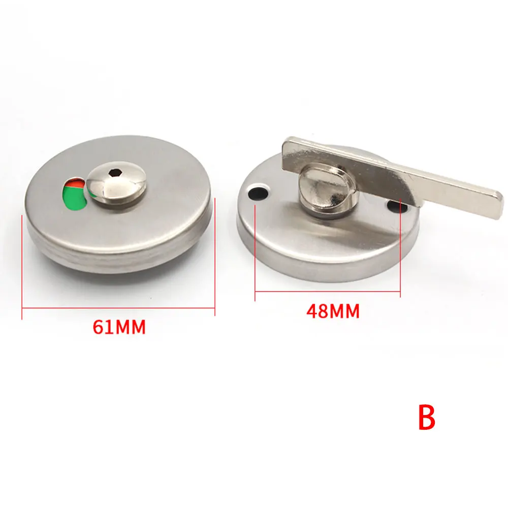 Indicatore Occupato/Libero Per WC - Serratura A Scatto Con Maniglia Per Bagni Pubblici E Spogliatoi - Foto 11