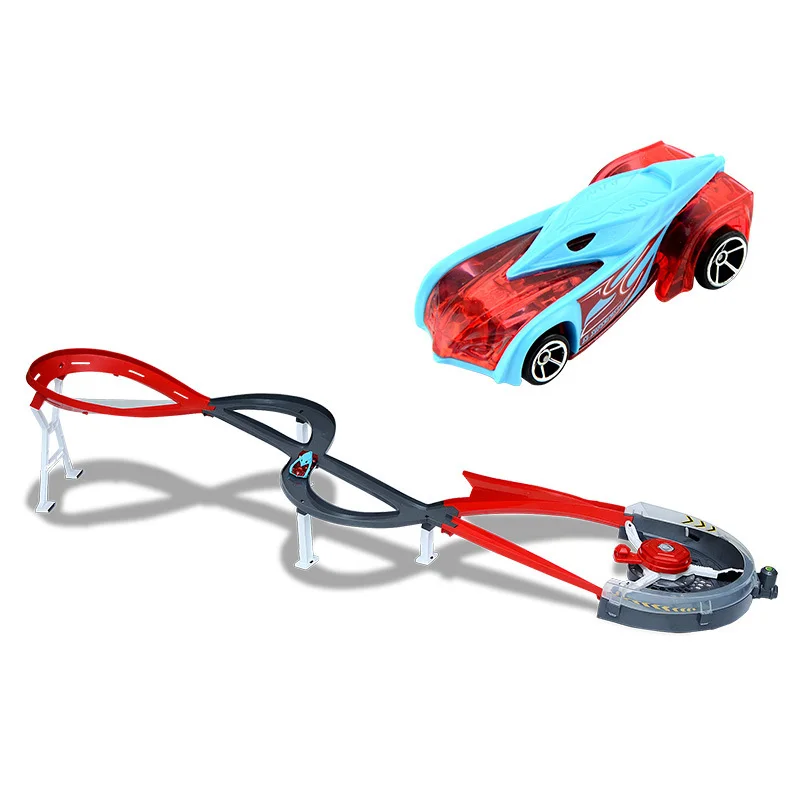 Hot Wheels круговая дорожка игрушки модель автомобиля классическая игрушка, игрушечный набор подарок на день рождения для детей приключения Hotwheels Juguetes W5093