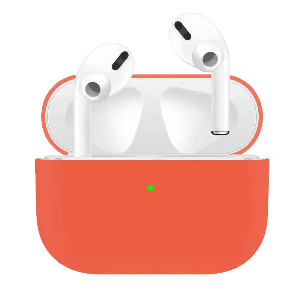 Тонкий ТПУ чехол для наушников для Airpods Pro 16 карамельных цветов Гладкий шелковистый силиконовый защитный чехол для наушников Аксессуары для Airpods Pro Чехол