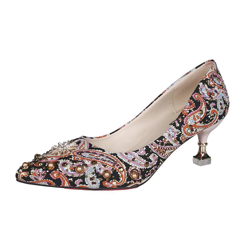 Shoes For Women Pumps Fashion Shoes Rhinestones Woman Pumps Stiletto Women Shoes Sexy High Heels Shoes Women Wedding Shoes