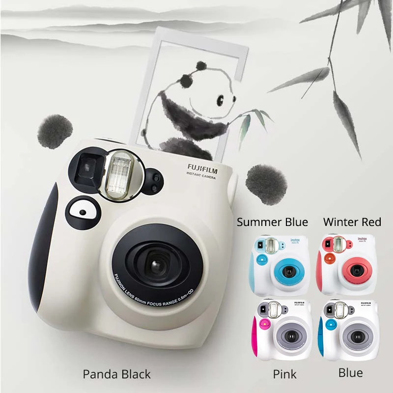 Spruit Plateau Maak plaats 100% Authentic Fujifilm Instax Mini 7s Instant Photo Camera, Work With Fuji  Instax Mini Film, Good Choice As Present/gift - Film Cameras - AliExpress