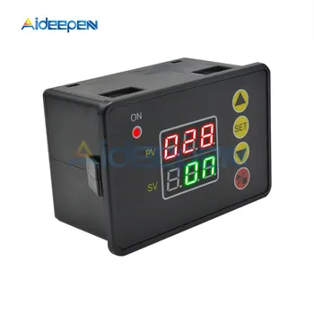 

AC 110V 220V 12V 24V Digital Time Delay Relay LED Display Cycle Timer Control Switch Adjustable Timing Relay Time Delay Switch
