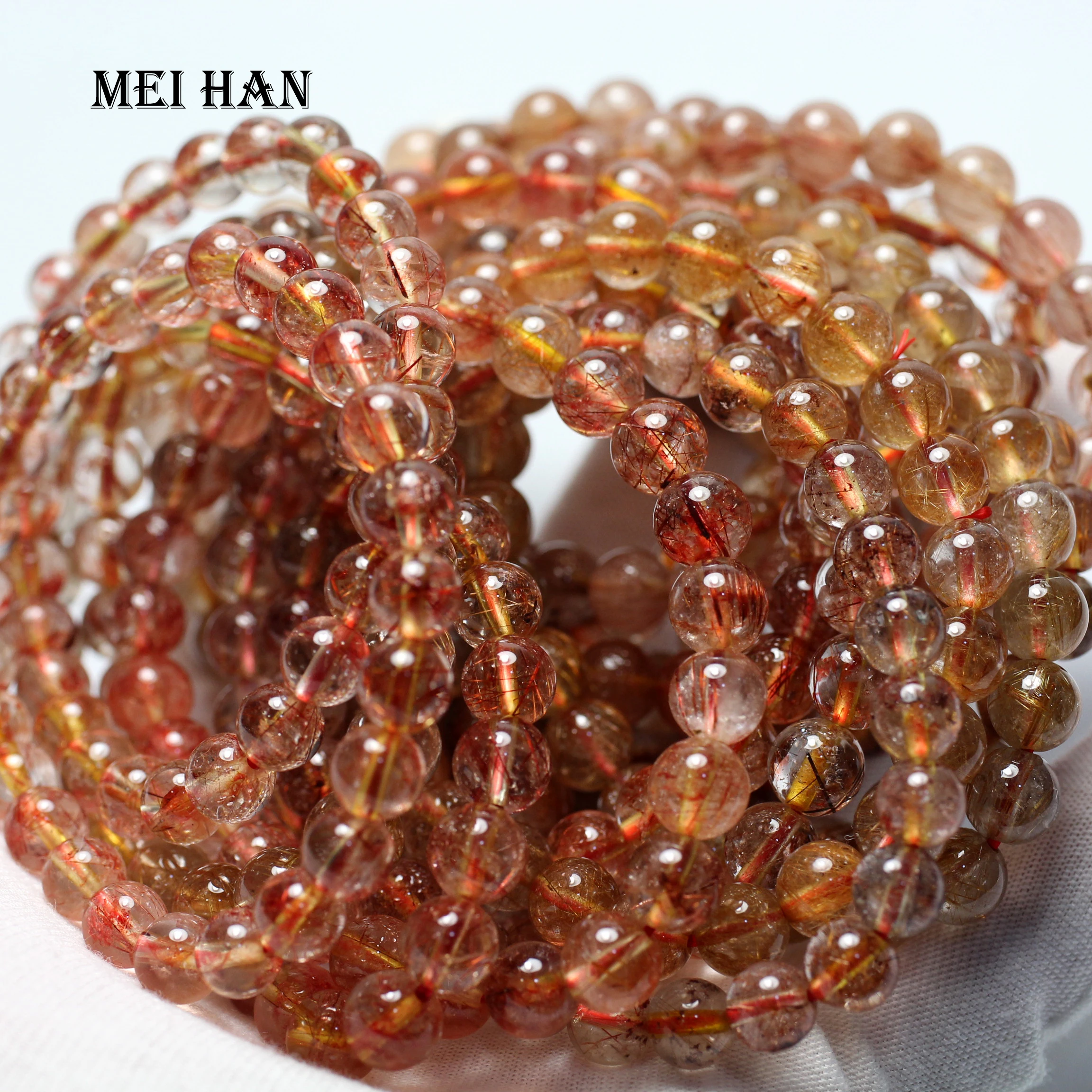 Meihan хит продаж (54 шарика/партия/20 г) 6 5 мм натуральный изумительный бразильский