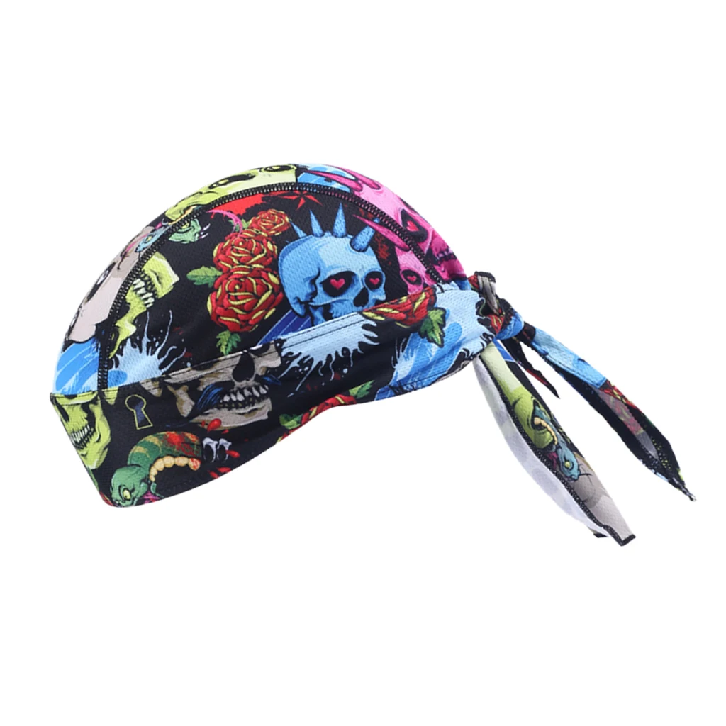 2 Pcs Hiking Motorcycle Cycling Scarf Sport Headwear Women Reversible Bandanas Turban Hand Band  Scarves Outdoor Headband