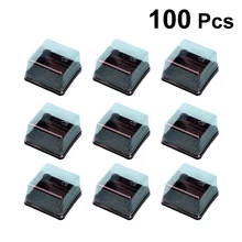 100 шт коробки для тортов мини квадратные коробки для пирожных с Луной для десерт из кекса одноразовая пища контейнеры для торта