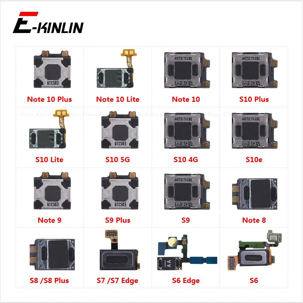 

Front Top Earpiece Ear Sound Speaker Receiver For Samsung Galaxy S10 5G S10e Note 10 9 8 S9 S8 Plus Lite S7 S6 Edge