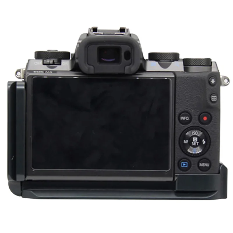 Для Canon EOSM5 Вертикальная БЫСТРОРАЗЪЕМНАЯ l-образная пластина/кронштейн держатель рукоятка базовая ручка для M5