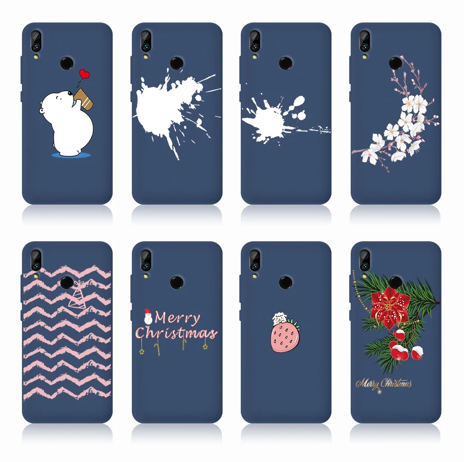 Карамельный цвет, чехол для huawei Nova 2 4 Honor Play Y5 Y6 Y9, силиконовая задняя крышка для OnePlus 5 T, черные матовые чехлы для телефонов