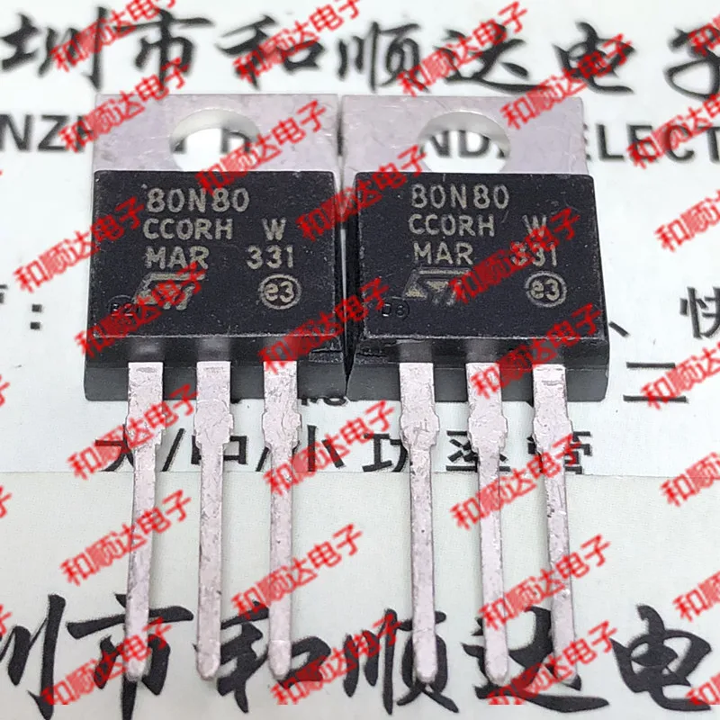 10 шт./лот 80N80 STP80N80 новые имеющиеся в 220