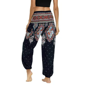 

Black Casual Baggy Harem Pants Joggers Loose High Waist Trousers Sweatpants Spring Beach Clothes for Women Girl